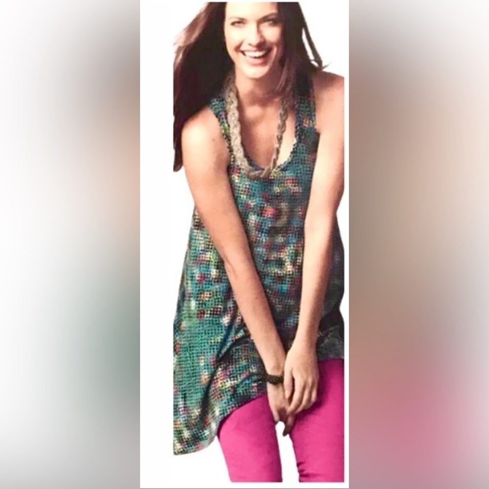 cAbi trapeze racerback tank tunic size xs